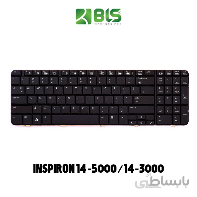 کیبورد لپ تاپ دل اینسپایرون 14-5000 ا Dell inspiron 14-5000 laptop keyboard replacement