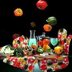 دستگیره یخچال رزین تاژ طرح فلفل دلمه ای