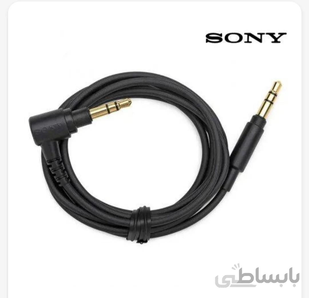کابل اورجینال Sony AUX 1.2m یکسر L شرینک