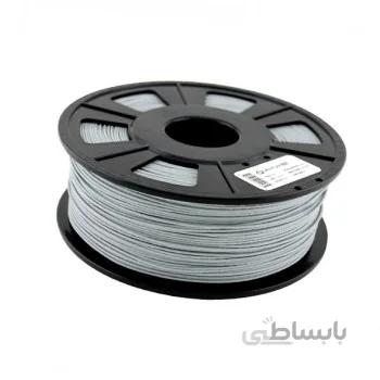 فیلامنت PLA خاکستری رنگ پرینتر 3بعدی 1Kg با قطر 1.75mm