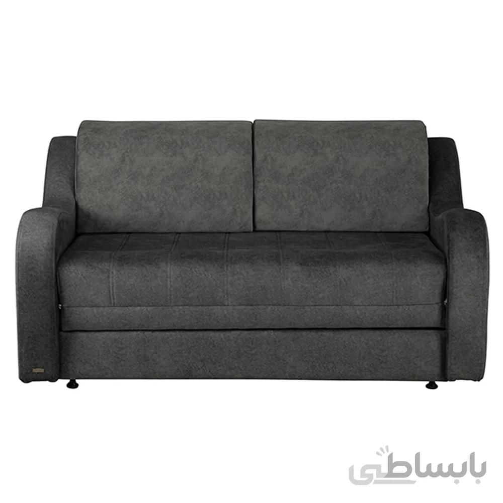 مبل تخت خواب شو دو نفره کد MA-512/2-T طوسی