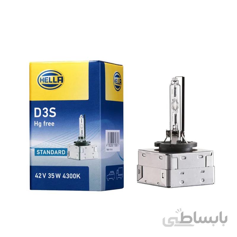 لامپ زنون خودرو پایه D3S هلا – Hella ( آلمان )