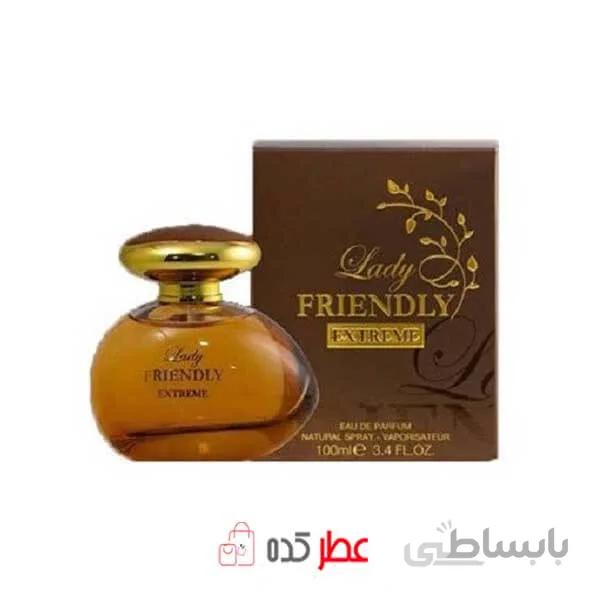 عطر زنانه فراگرنس ورد Lady Friendy Extreme حجم 100 میل "پاکو رابان لیدی میلون پرایو"