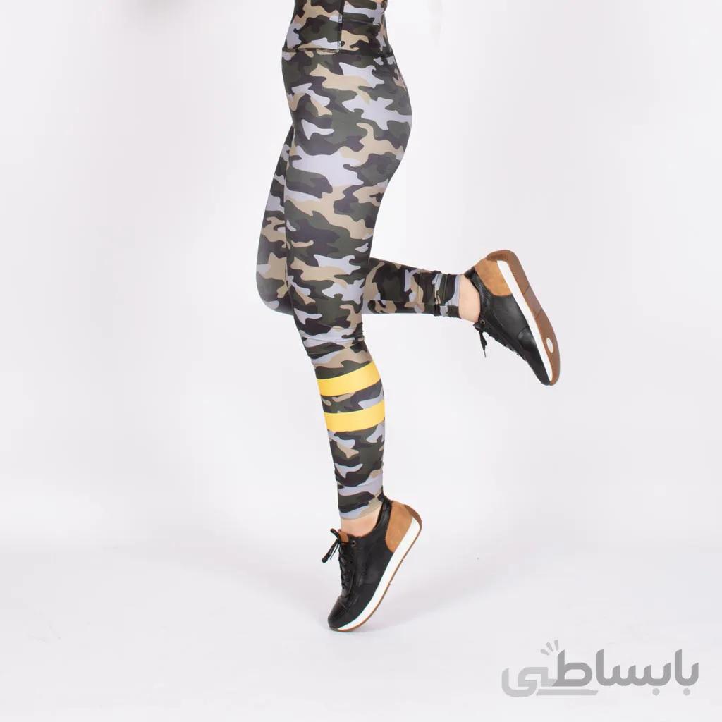 لگ اسلیم افکت ارتشی 24610 – Agi Slim Effect Leggings Army Pattern