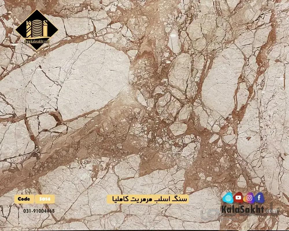 سنگ اسلب مرمریت کاملیا