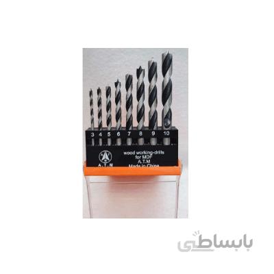 مجموعه8عددی مته چوب ای تی ام