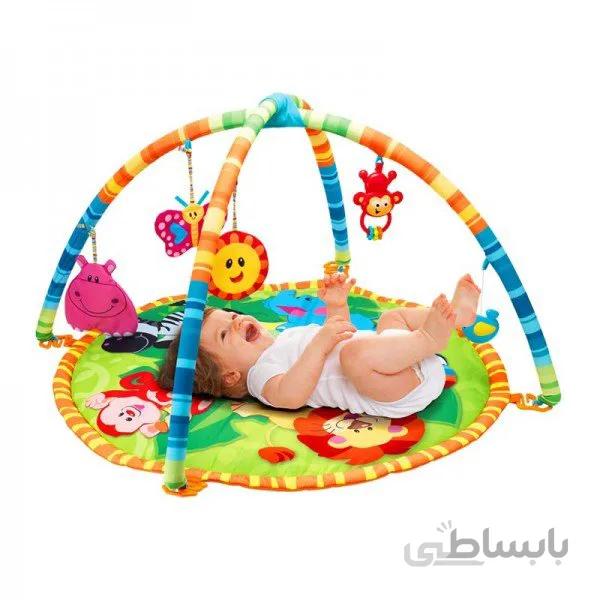 تشک بازی و پارک بازی طرح جنگل مدل winfun 00827