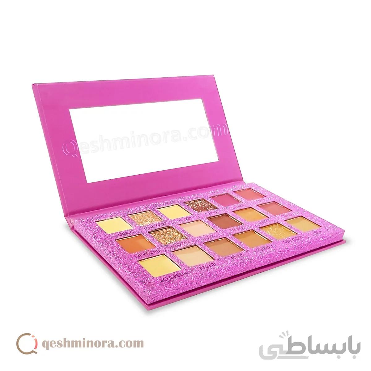 پالت سایه چشم 18 رنگ هدی بیوتی Huda Beauty