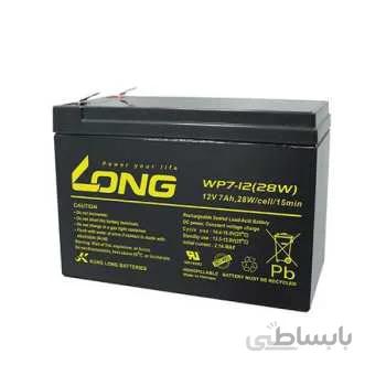 باتری یو پی اس 12 ولت 7 آمپر لانگ مدل 7.12