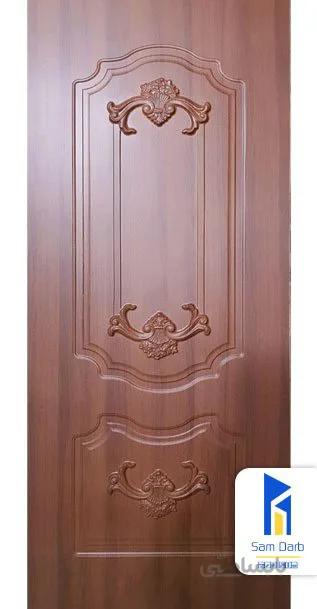 درب اتاق خواب روکش پی وی سی PVC-M201
