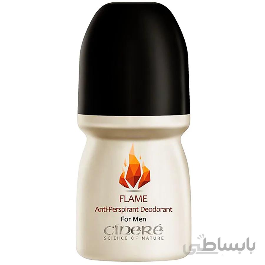 دئودورانت مردانم .مام ضد تعریق حاوی عصاره مریم گلی با رایحه گرم FLAME سینره ۵۰ میلی لیتری