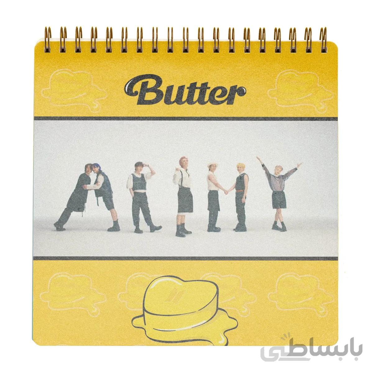 دفترچه يادداشت bts butter کد 4012