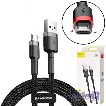 کابل میکرو یو اس بی بیسوس Baseus Cafule CAMKLF-HG1 طول 3 متر توان 2 آمپر