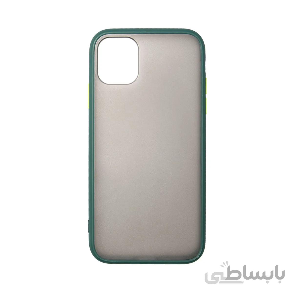 قاب مات کد 9سبز فسفری -Iphone 11