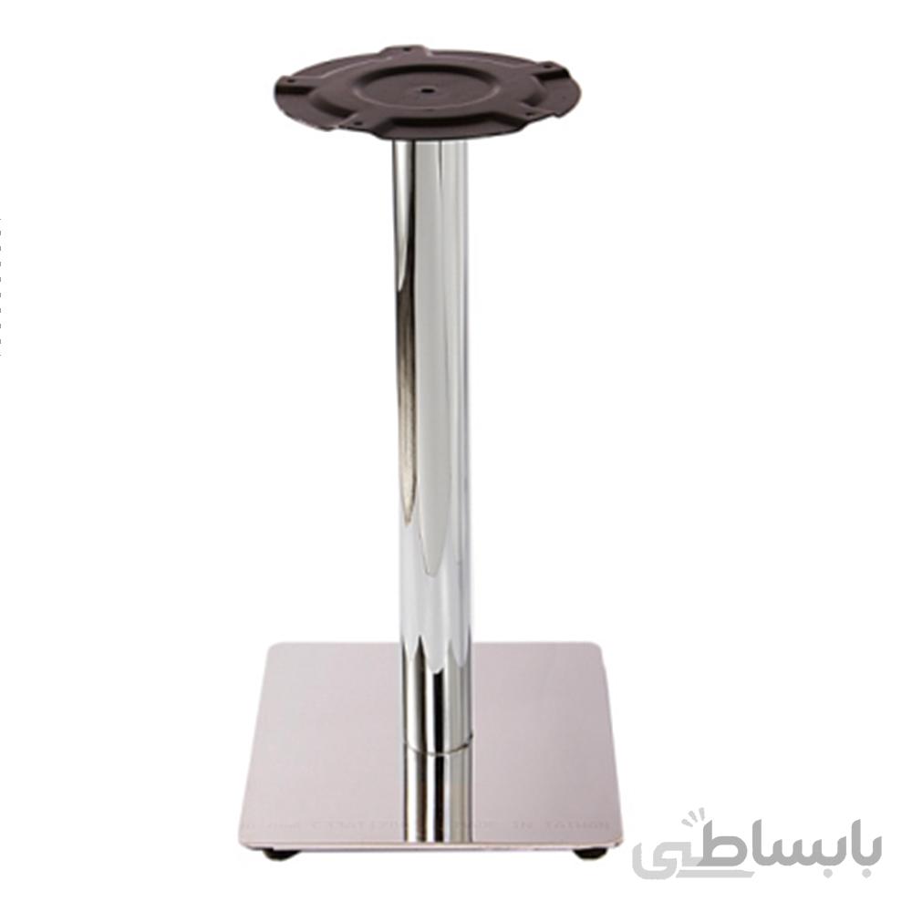 تک پایه میز مشکی مدل PTC-125 نگین