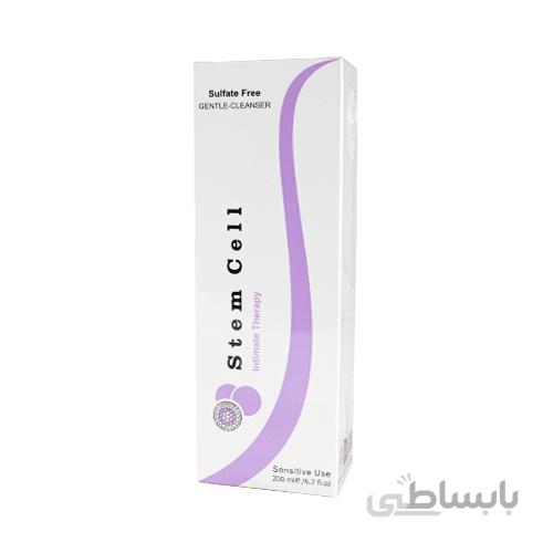 ژل بهداشتی بانوان مناسب پوست حساس حجم 200میل استم سل ا Stem Cell Intimate Genital Cleansing Gel For Sensitive Skin 200ml