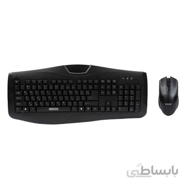 کیبورد و ماوس سا دیتا بی سیم مدل SKM-1655WL ا Sadata Gaming Mouse & Keyboard Model SKM-1655WL
