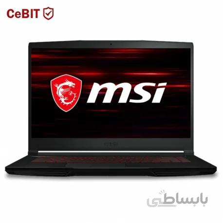 لپ تاپ ام اس آی مدل GF63 Thin 10SCXR i5 10500H 16G 1T+256S 4G GTX1650 با ویندوز اورجینال