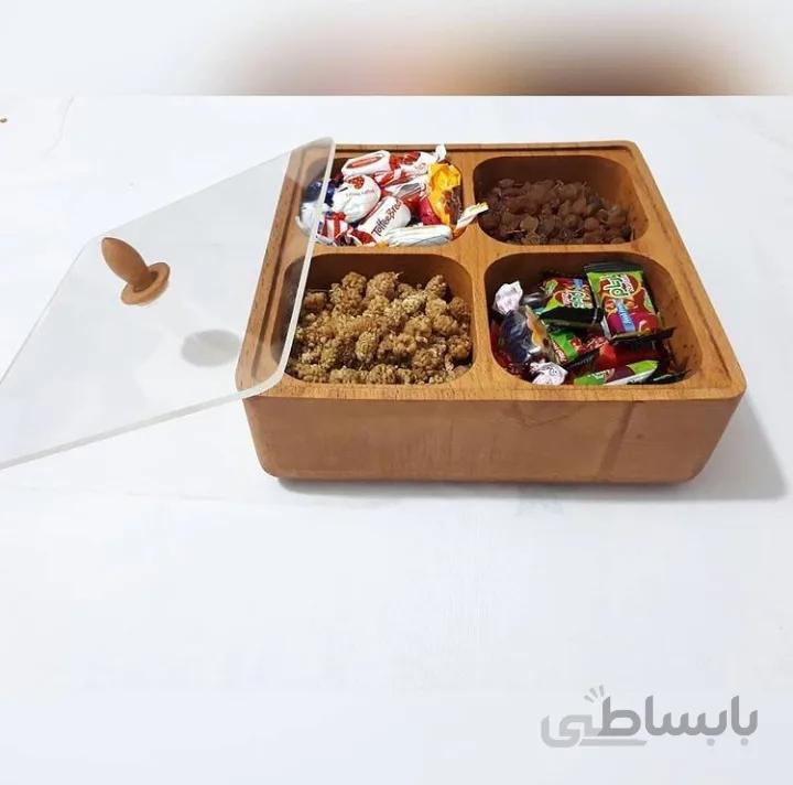 اردو خوری مربع چهار خانه چوبی کد ۱۰۲۲۷۳