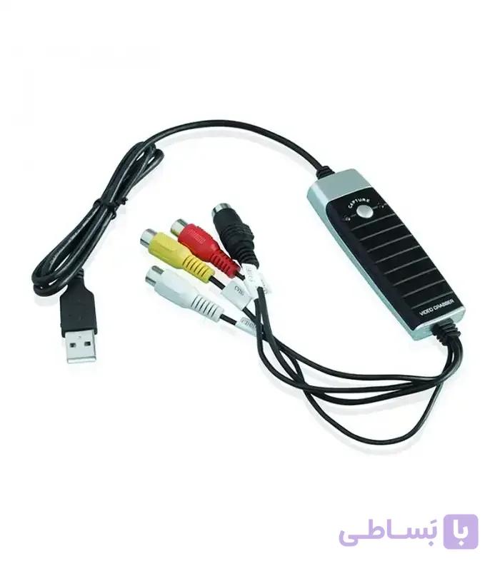 کارت کپچر USB 2.0 به AV و S-Video سازگار با مکینتاش فرانت