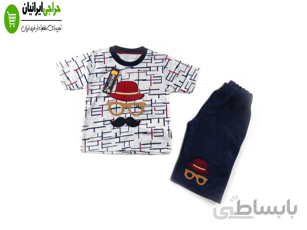 تی شرت شلوارک پسرانه کد ۷۰۵