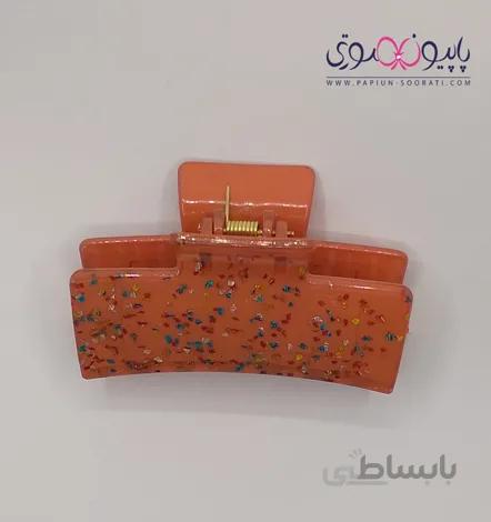 کلیپس شیشه ای نارنجی