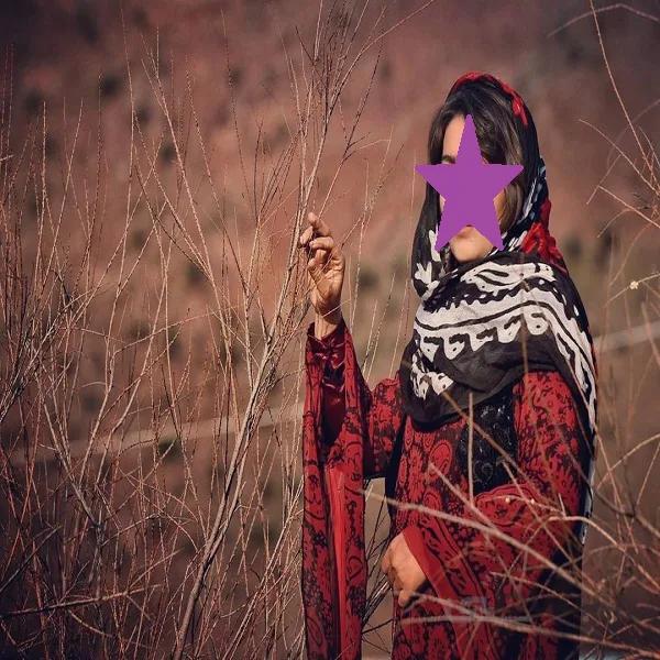 روسری مجلسی محلی گلونی