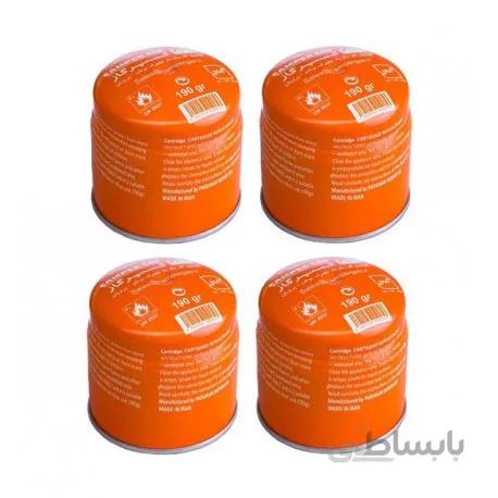 کپسول گاز 190 گرمی کمپرگاز بسته 4 عددی