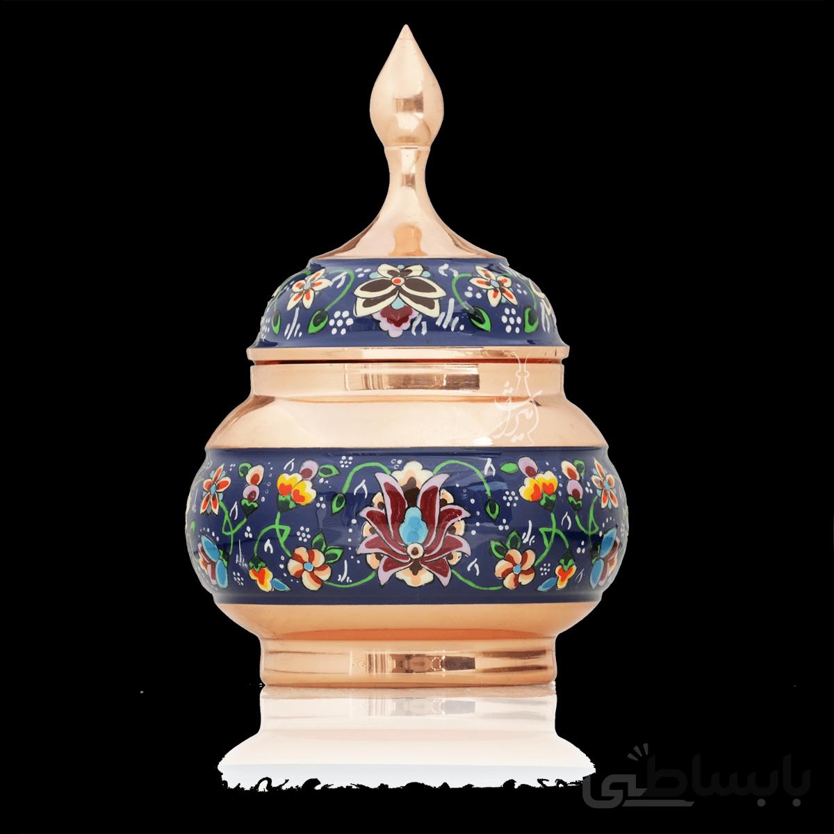 قندان سایز 1 مس و پرداز میراث