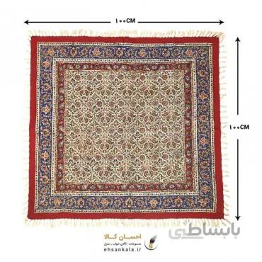 قلمکاری (چیت سازی) ممتاز طرح گل و بته ریز
