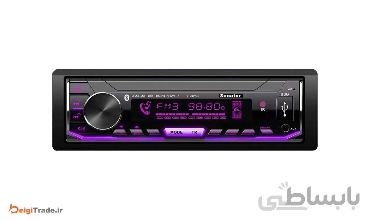 رادیو پخش خودرو سناتور مدل ST-3258