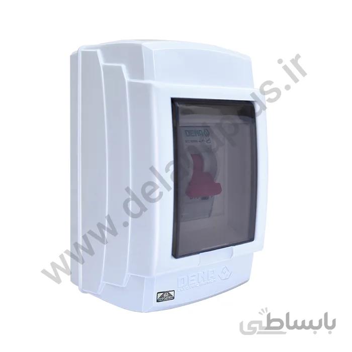 جعبه فیوز 2عددی درب دار روکار دنا الکتریک مدل شارک