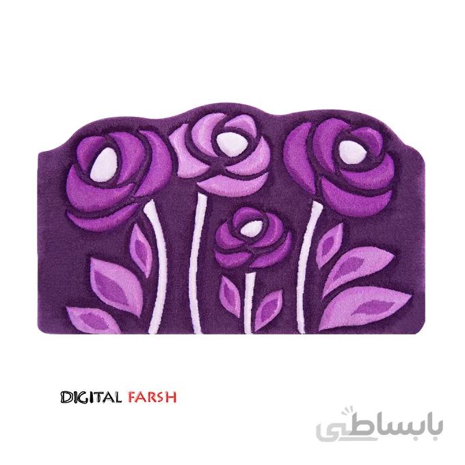 پادری مدرن زرباف طرح رز ا Zarbaf Golchin Carpet