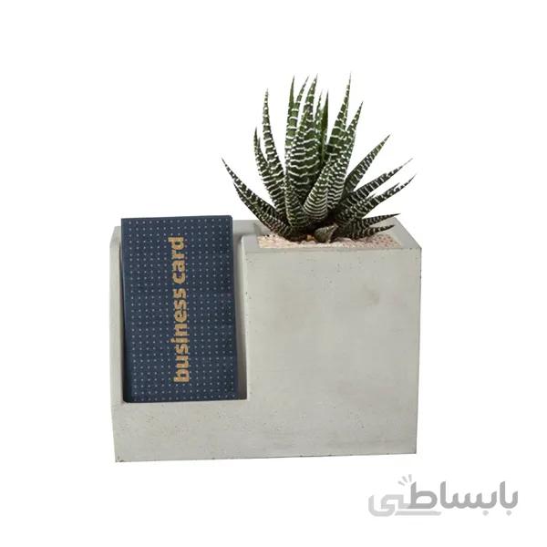 گلدان بتنی تبلیغاتی کد 65