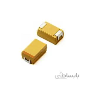 خازن تانتالیوم SMD 10uF 50V