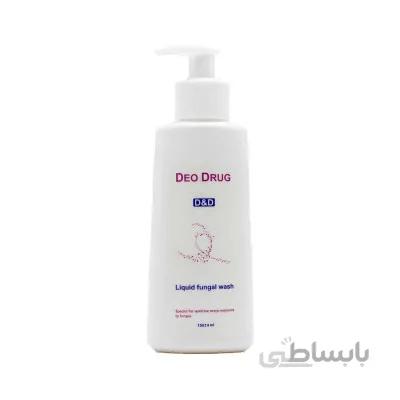 سافت واش ضد قارچ دئودراگ مناسب انواع پوست 150 میلی لیتر ا Deodrug Soft Wash Anti-Fungal Pan Gel 150 ml