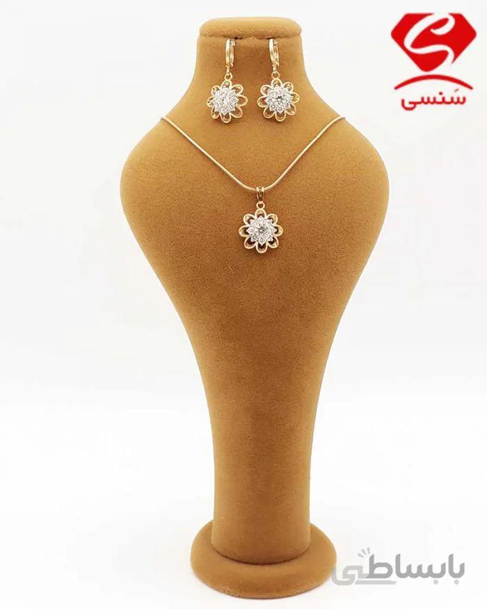 نیم ست ژوپینگ طلایی