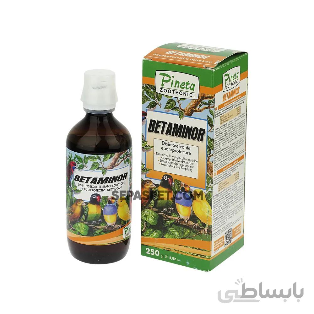 بتامینور BETAMINOR پینتا – مکمل سم زدایی (کبد شور) و حفاظت کننده کبد پرندگان
