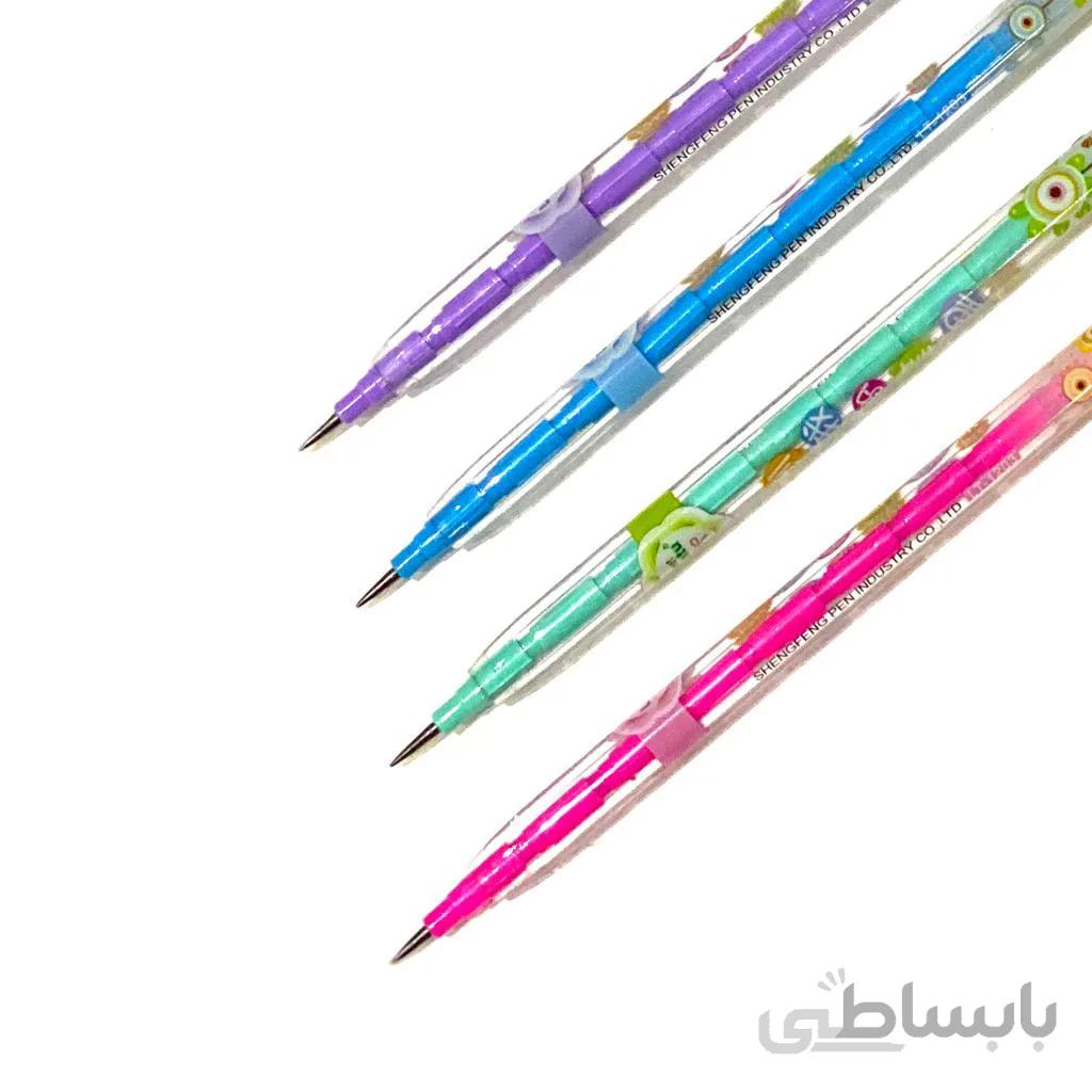 مداد فشنگی لانتو ( بسته چهار عددی )
