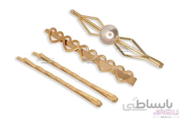 گیره مو مدل فلزی 1 کد cw0077