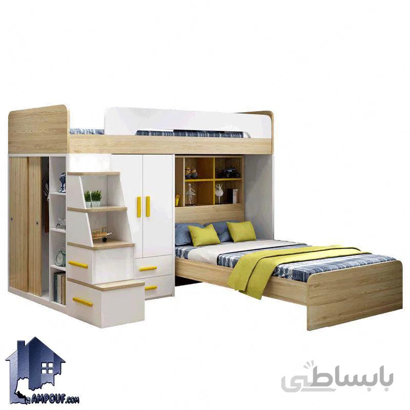 تخت خواب دو طبقه TBJ72