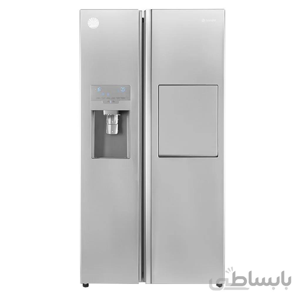 یخچال و فریزر ساید بای ساید اسنوا مدل S8-2322 ا Snowa S8-2322 Side By Side Refrigerator کد 562513