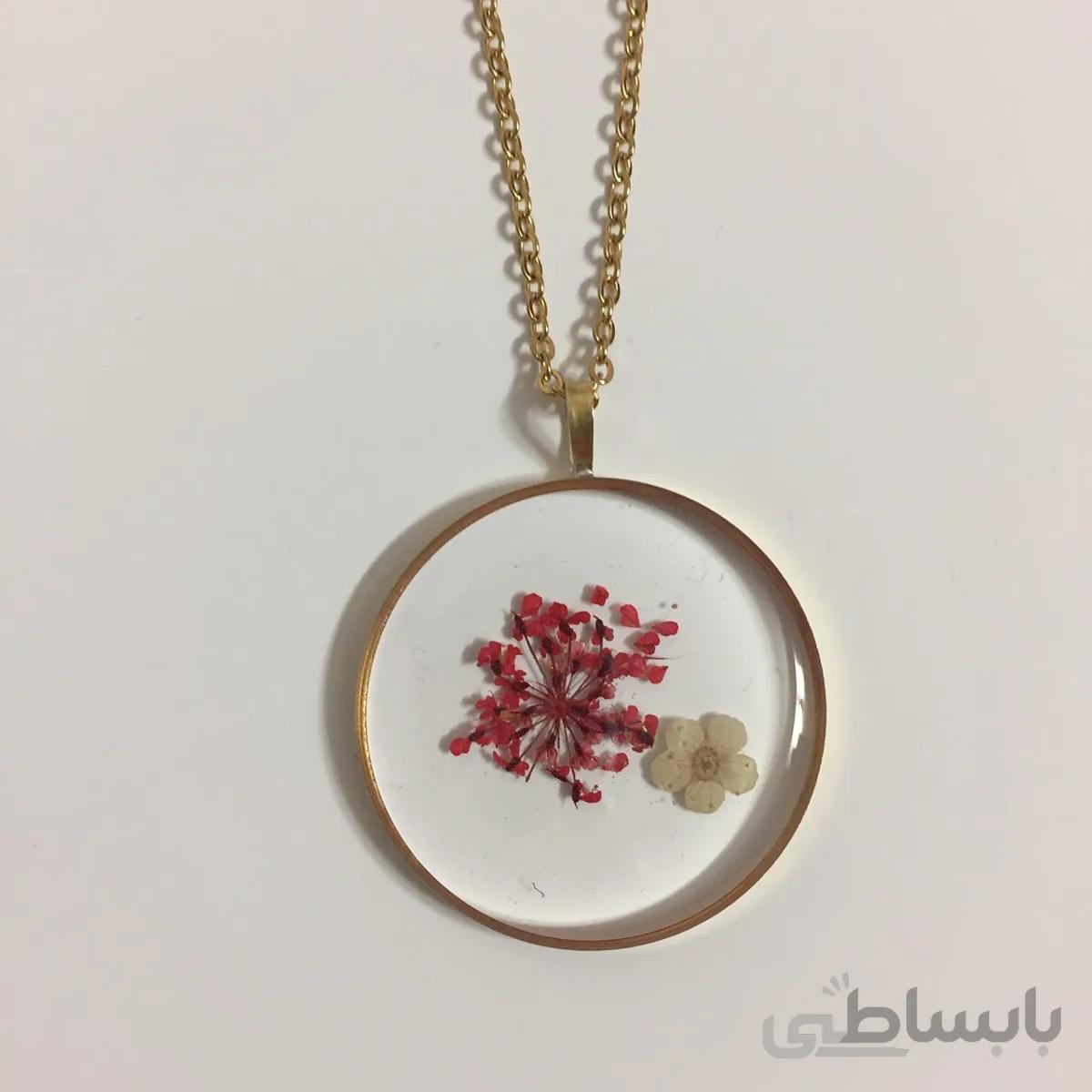 گردنبند رزین اپوکسی کد far-45