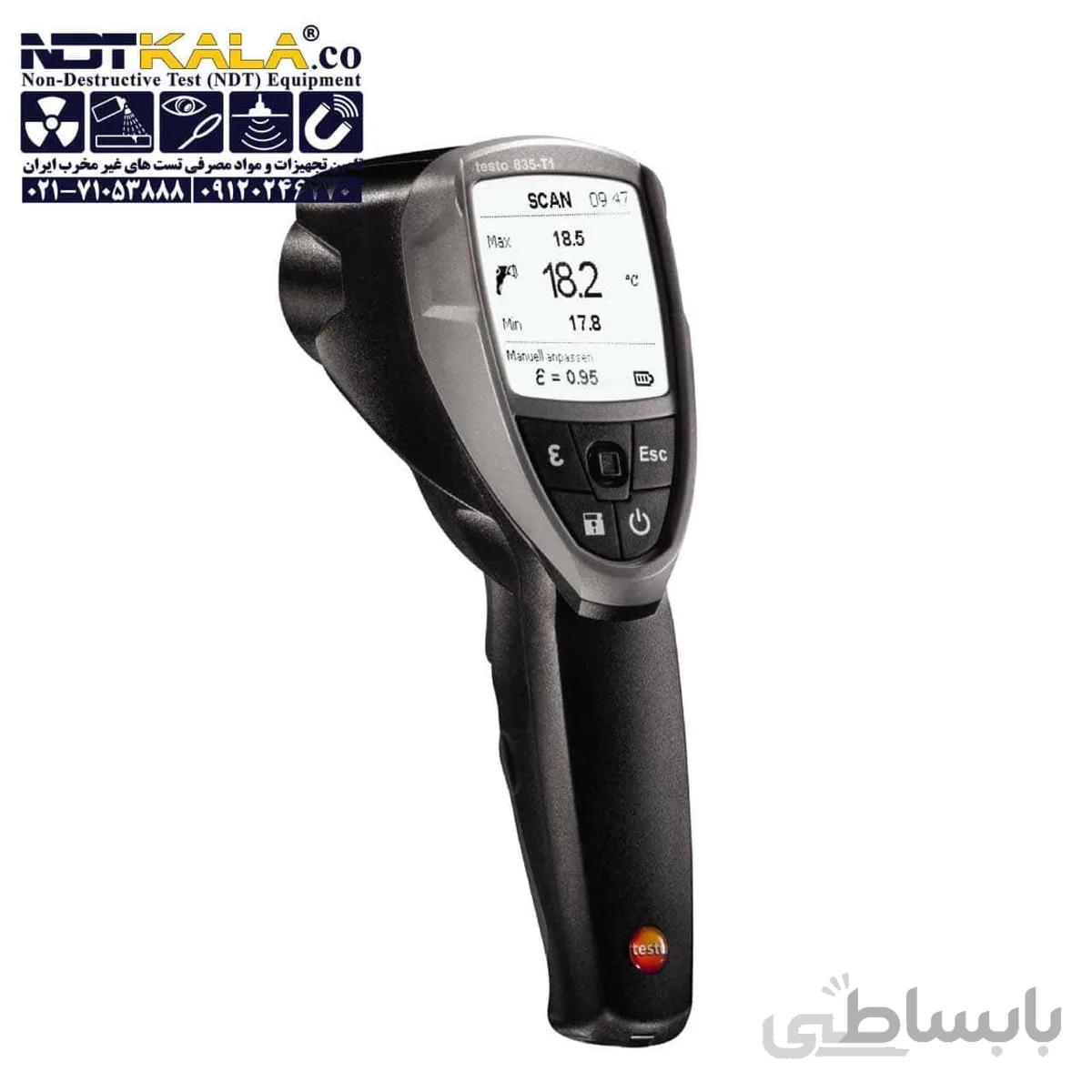 ترمومتر لیزری تستو TESTO 835