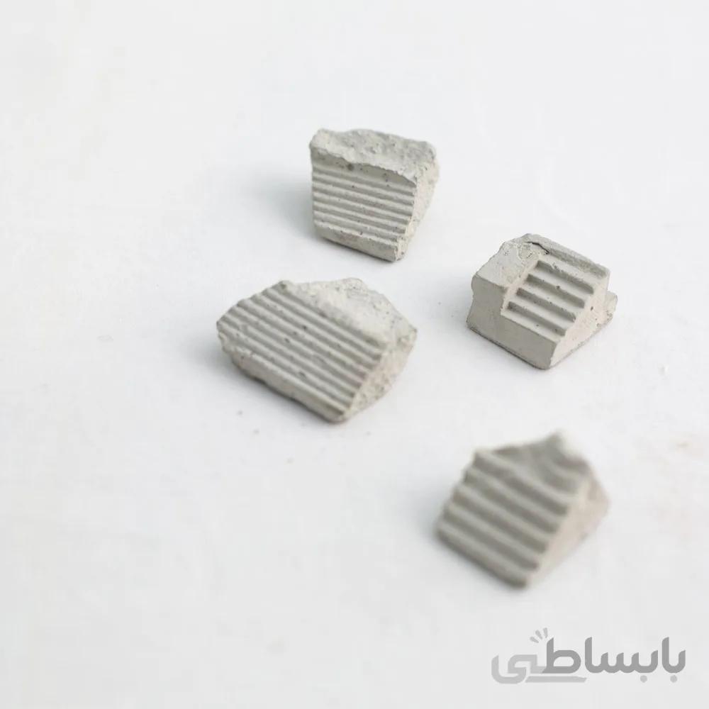 مگنت بتنی پله های شکسته