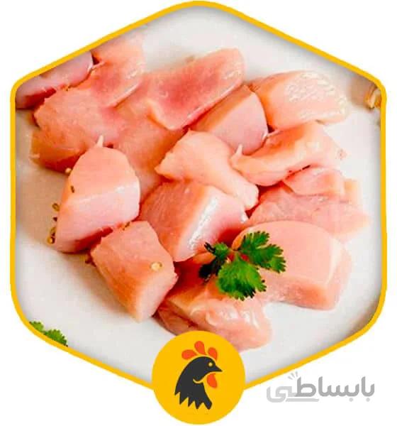 گوشت خورشتی سینه مرغ(جوجه بدون ادویه)