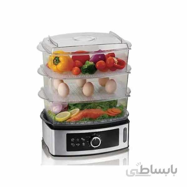 بخارپز سه طبقه کاپر SC3141 SB