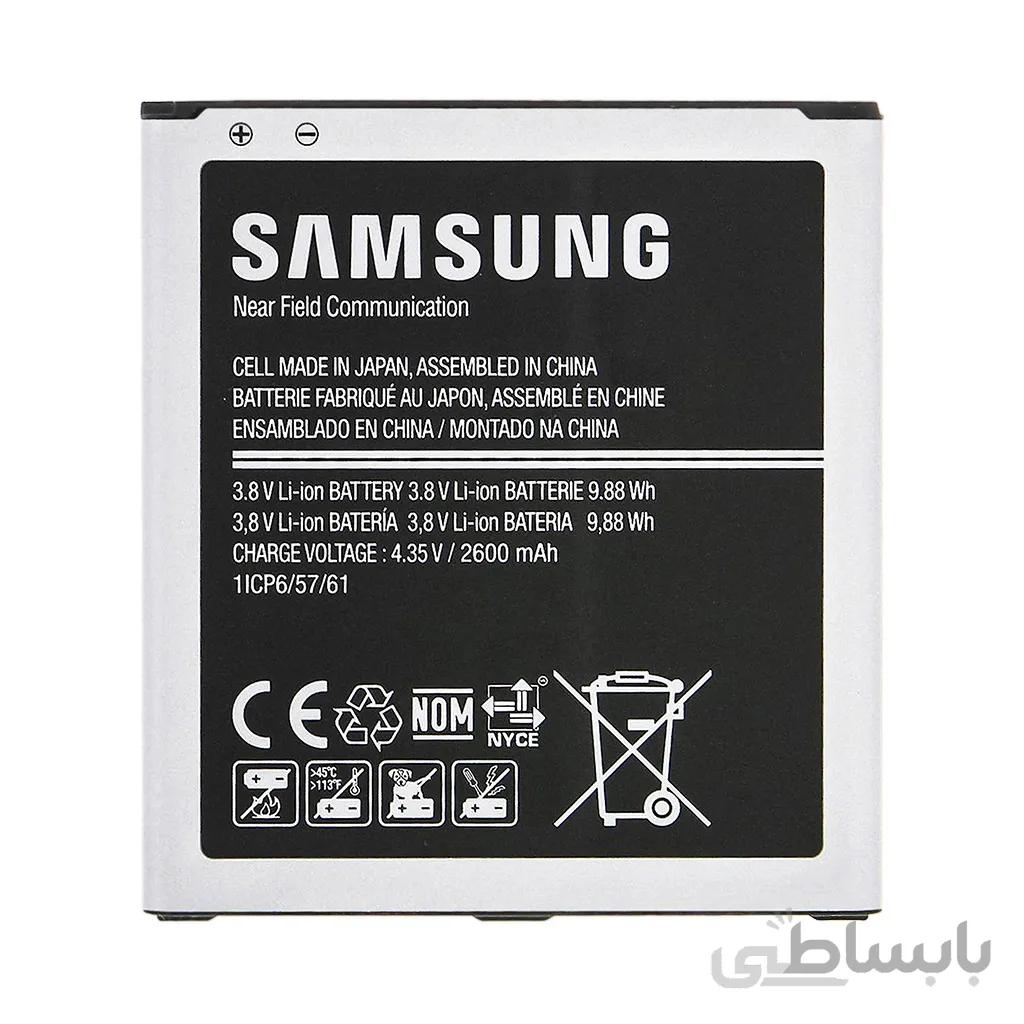 باتری اورجینال سامسونگ EB-BG530BBE ظرفیت 2600 میلی آمپر ساعت ا Samsung EB-BG530BBE 2600mAh Original Battery