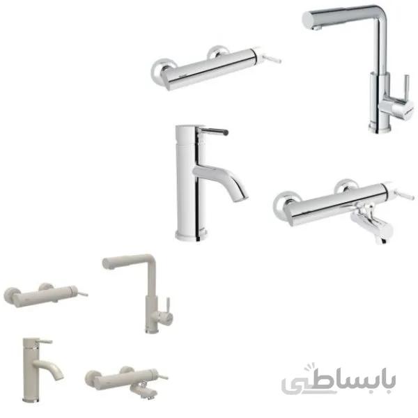 ست شیرآلات شودر مدل مارینو