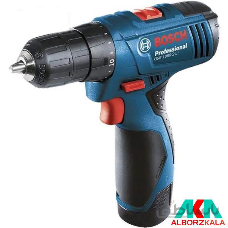 دریل شارژی بوش مدل GSR 1080-2-LI ا BOSCH GSR 1080-2-LI cordless drill/driver